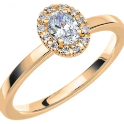 14K LOVE 06 Förlovningsring Vigselring