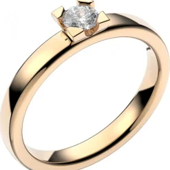 14K SEINE 0,20 Förlovningsring Vigselring