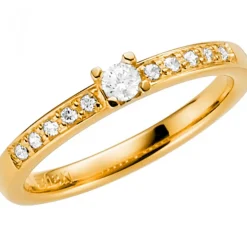 14K VIRVLA Förlovningsring Vigselring