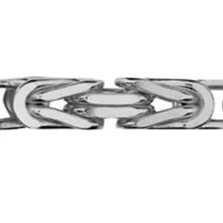 Kejsarlänk silverkedja 55 cm