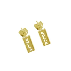 Kullaörhängen 18 karat guld