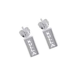 Kullaörhängen fasta äkta silver