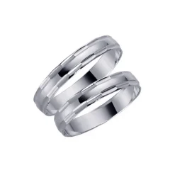 14K60-4VG Förlovningsring Vigselring