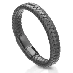 Läderarmband Philip svart