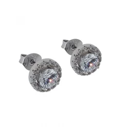 Lily silverörhängen