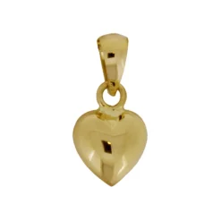 Litet guldhjärta berlock äkta guld 18 karat