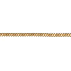 Lång guldkedja pansar 9 karat 61 cm