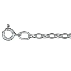 Lång silverkedja äkta silver 90 cm