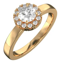 LYCKA RG 18 KARAT LABBDIAMANTER