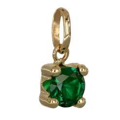 Maj månadssten smycke äkta guld 18 karat