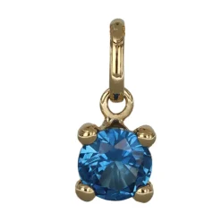 Månadssten smycke december äkta guld 9 karat