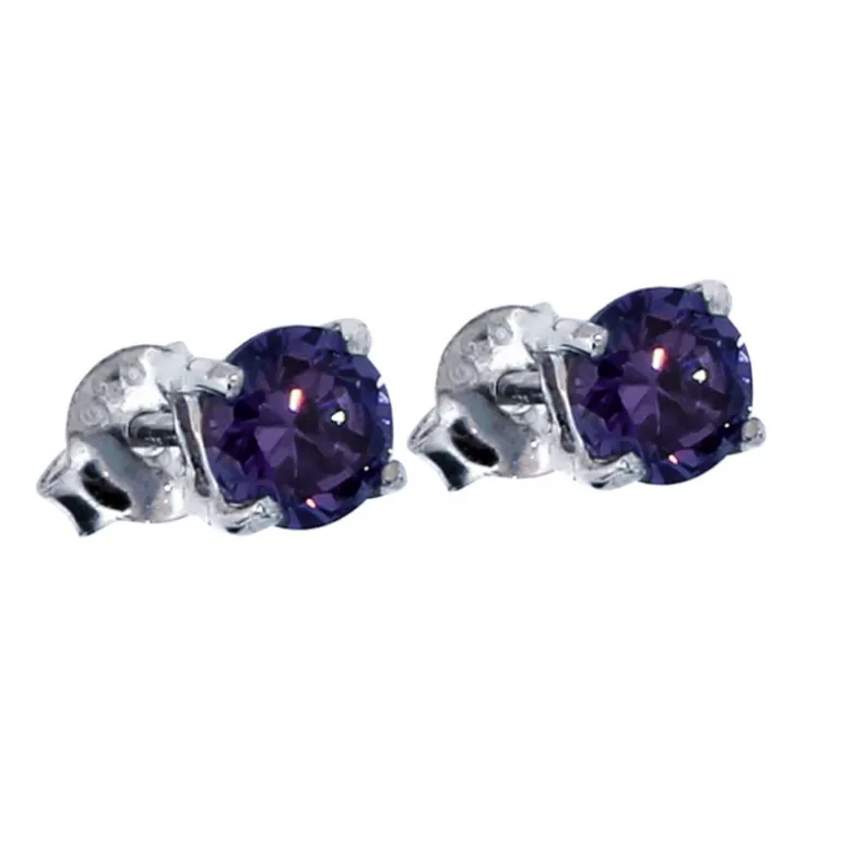 Månadsstenar örhängen februari