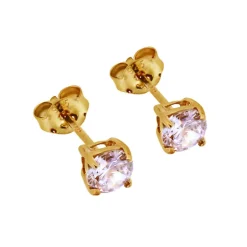 Månadsstenar örhängen juni guldförgyllt silver