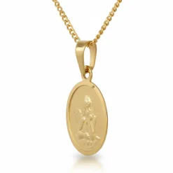 Ängel med guldkedja 18 karat barn