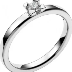 Platinaring SEINE 0,12 ct Förlovningsring Vigselring