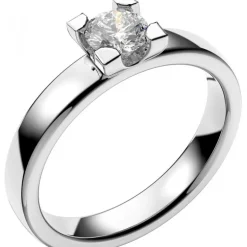 Platinaring SEINE 0,40 ct Förlovningsring Vigselring