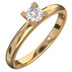 PLINTSBERG RG 18 KARAT 0,20 CT LABBDIAMANT