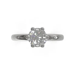 ÄPPELBO VITGULD 18 KARAT 0,75 CT LABBDIAMANT