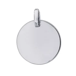 Rund berlock smycke äkta silver 16 mm