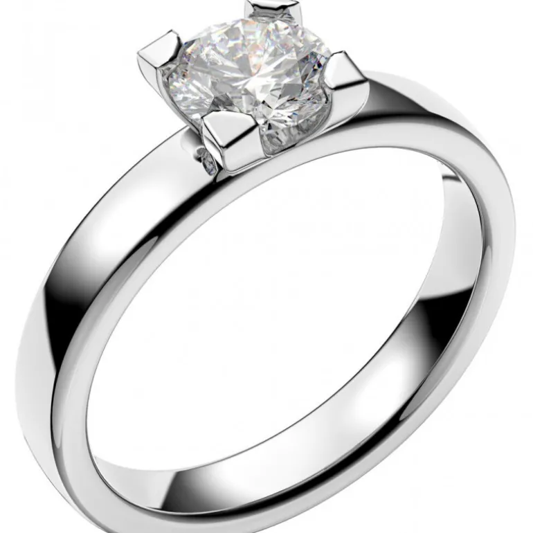 SEINE 0,60 ct VG Förlovningsring Vigselring