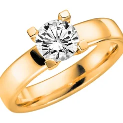 SEINE 1,00 Förlovningsring Vigselring