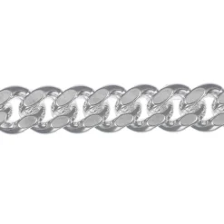 Silverarmband pansar äkta silver 21 cm