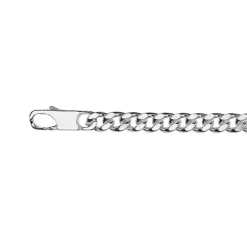 Silverarmband pansarlänk 22 cm