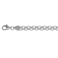 Silverarmband X-länk äkta silver 18 cm