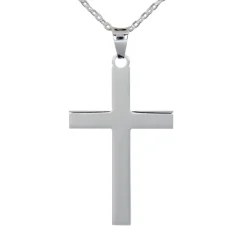 Silverkors halsband äkta silver