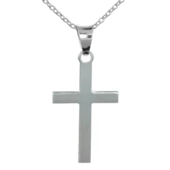 Silverkors halsband äkta silver