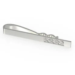 Slipsnål krusband äkta silver