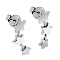 Stjärnfall örhängen äkta silver