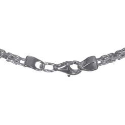 Tunn kejsarlänk silverkedja 45 cm