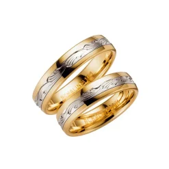 TURIN 5 R/V Förlovningsring Vigselring