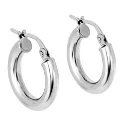 Vitguldsörhängen ringar